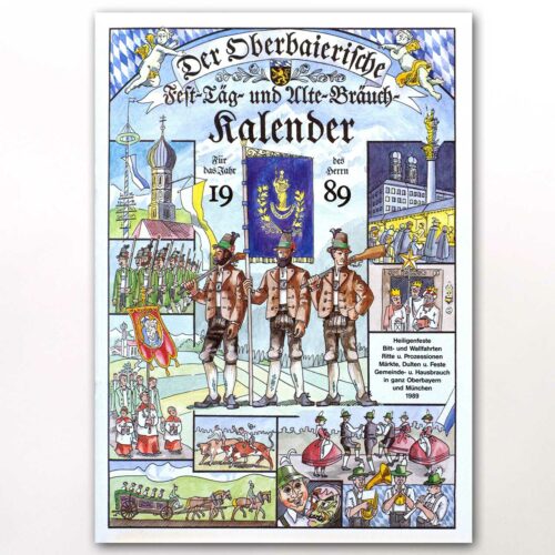 Der Titel des Oberbaierischen Kalenders 1989