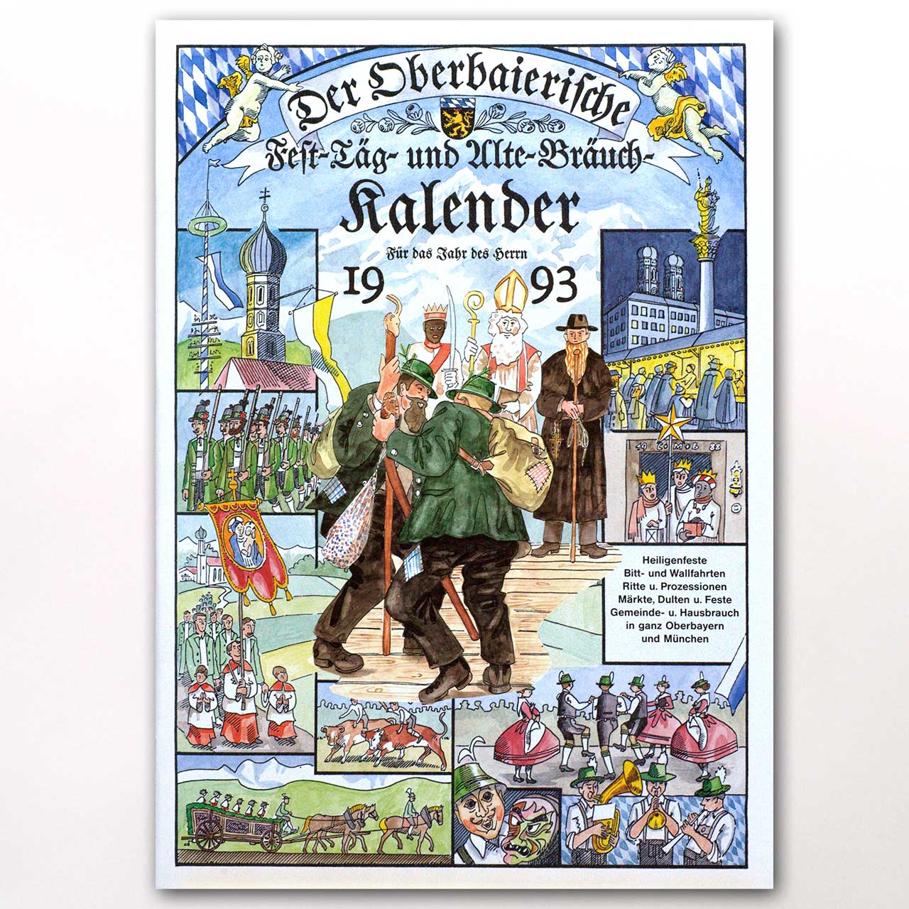 Der Titel des Oberbaierischen Kalenders 1993