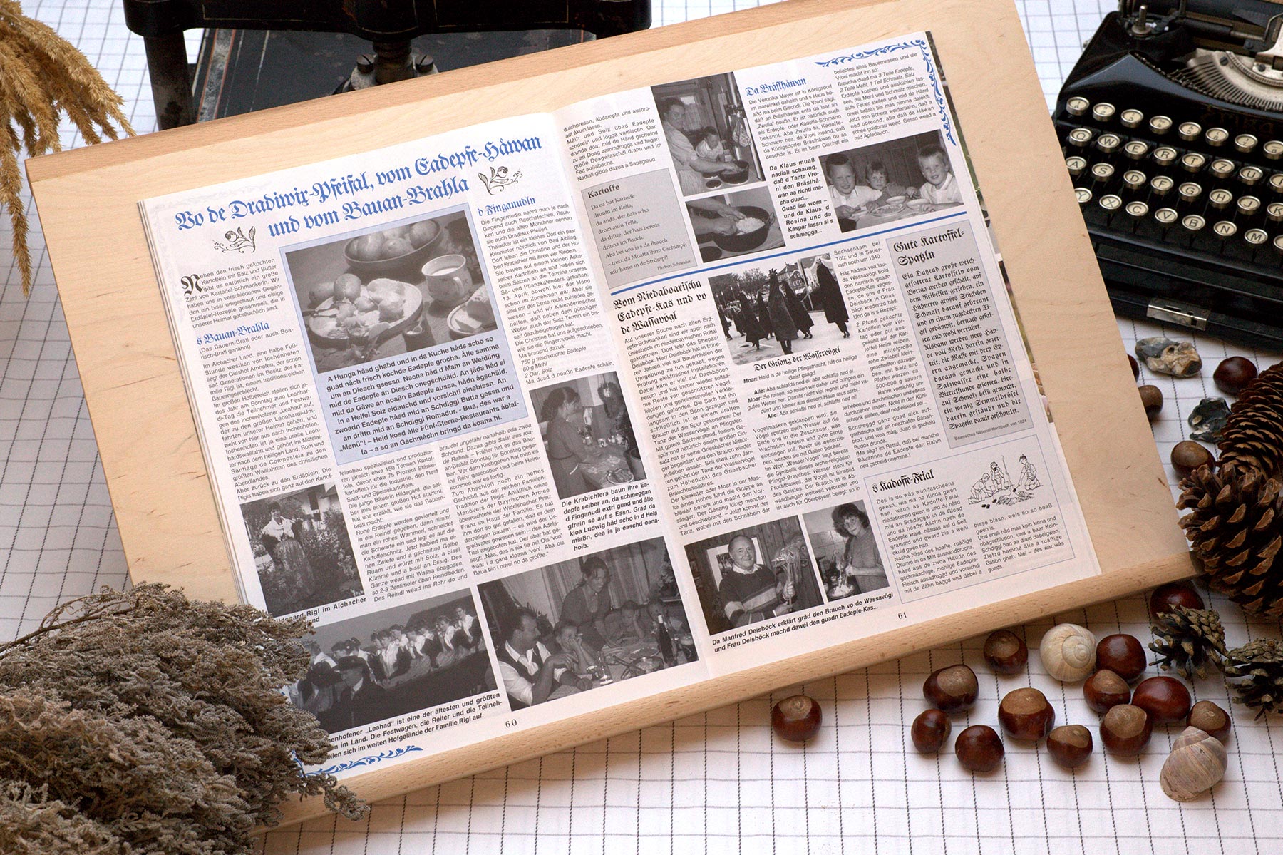 Der Oberbaierische Kalender 1995 Innenseite