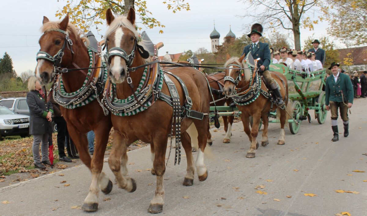 Leonhardifahrt in Benediktbeuern