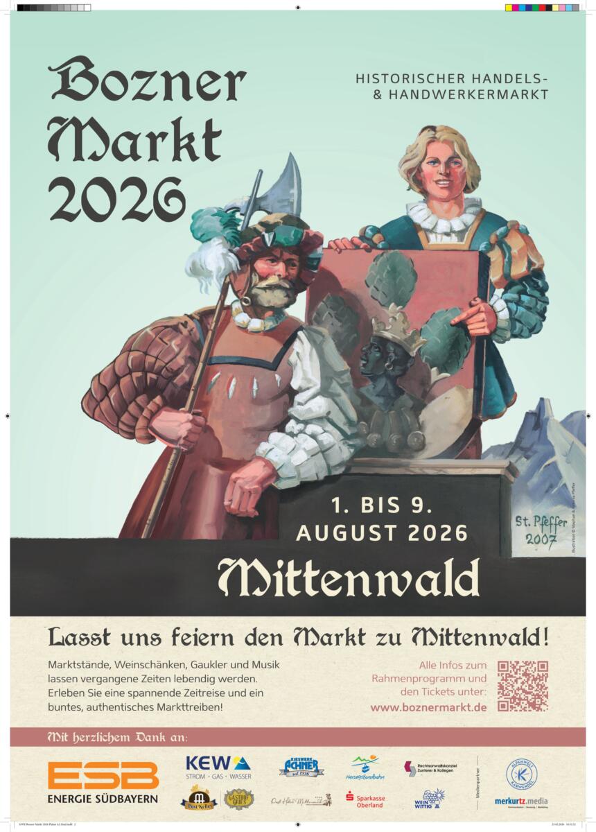 Bozner Markt in Mittenwald